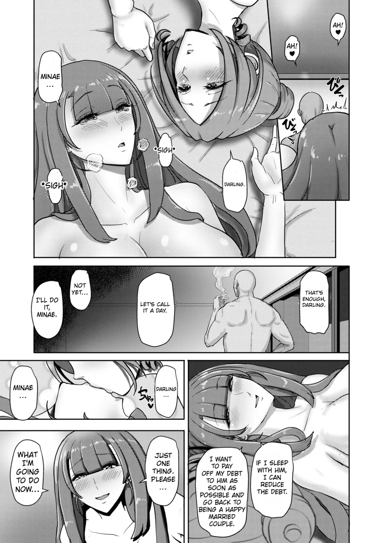 Hentai Manga Comic-Genderbent Cuckold Couple ~ The Transformed Husband Falls for the Cock that Stole His Wife-Read-12